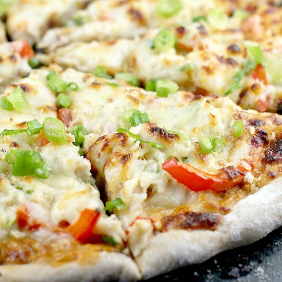 Crab Rangoon Pizza