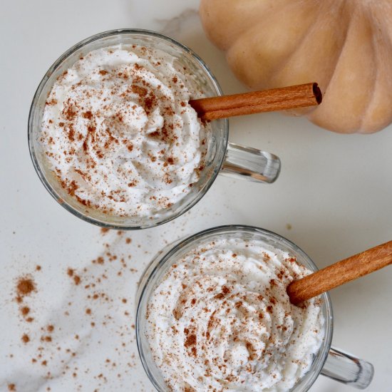 Pumpkin Spice Steamer | Dairy Free