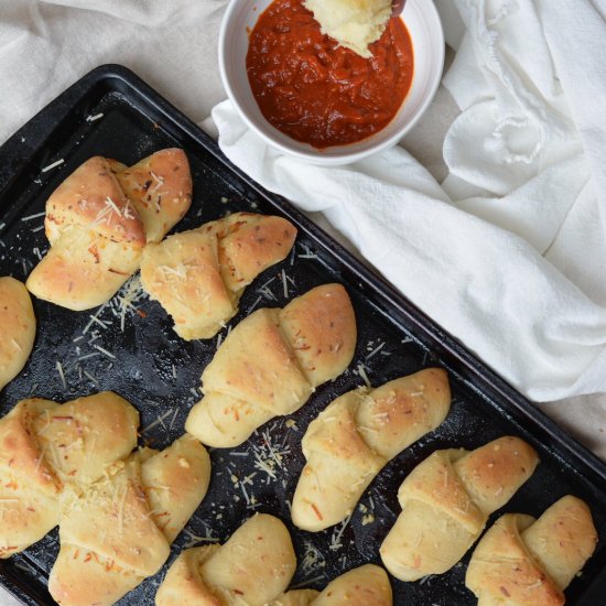 Parmesan Crescent Rolls