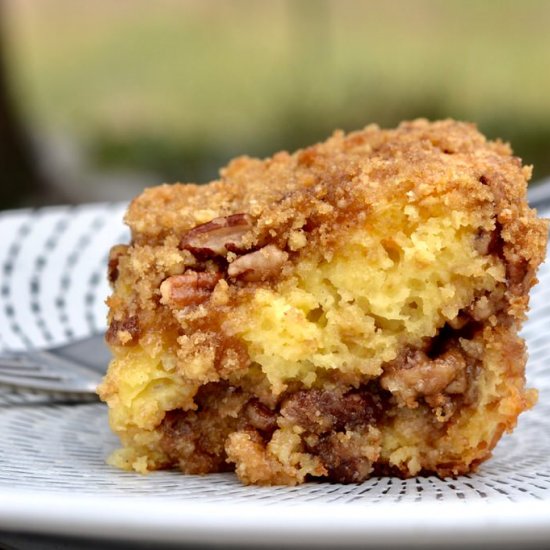 Yellow Cake Mix Coffee Cake