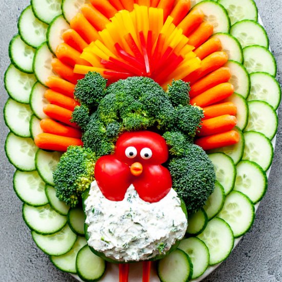 Turkey Veggie Tray