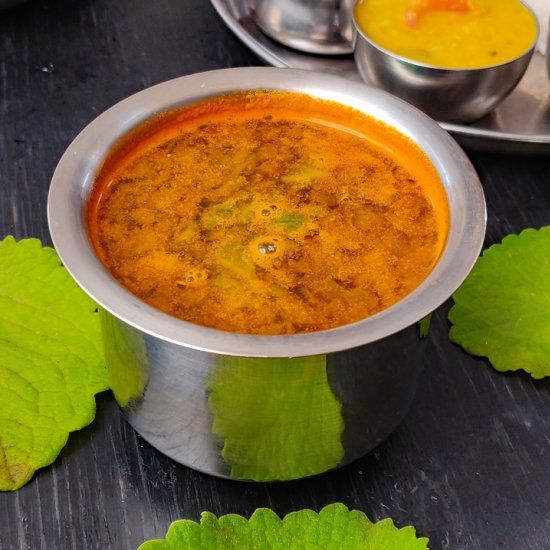 Ajwain Leaves Dal Rasam