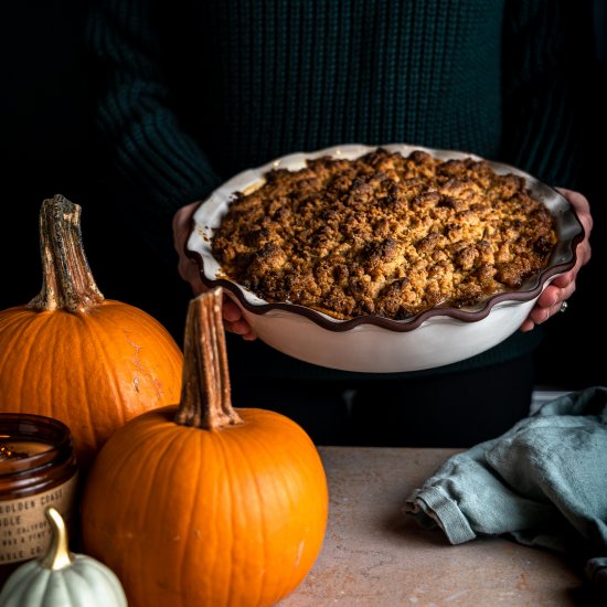 Miso Caramel Dutch Apple Pie