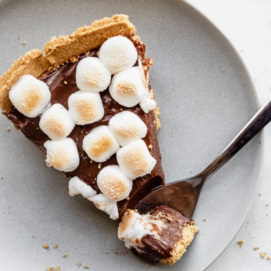 No Bake S’mores Pie