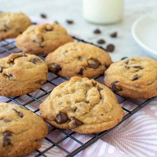 Small Batch Chocolate Chip Cookies