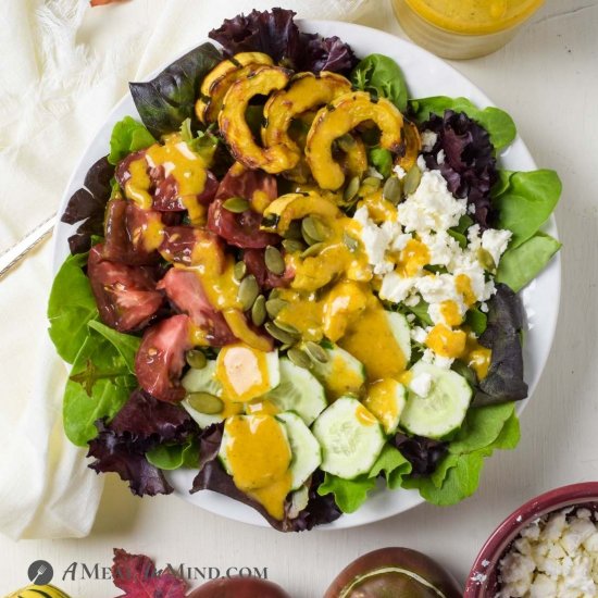 Roasted Delicata Squash Salad