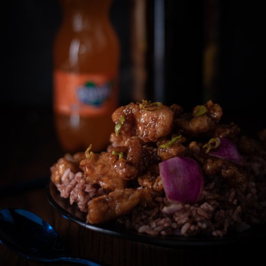 Crispy Chicken Barbecue Poppers