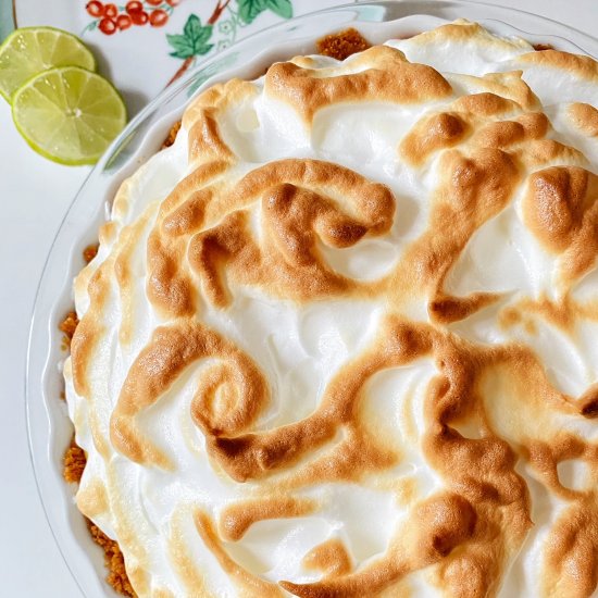 Tangy Key Lime Meringue Pie