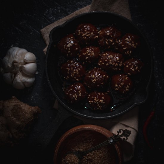 Meat Balls Teriyaki Recipe