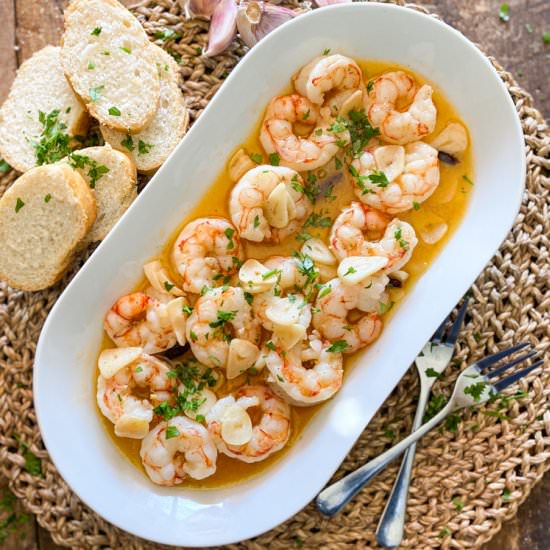 Spanish Garlic Shrimp