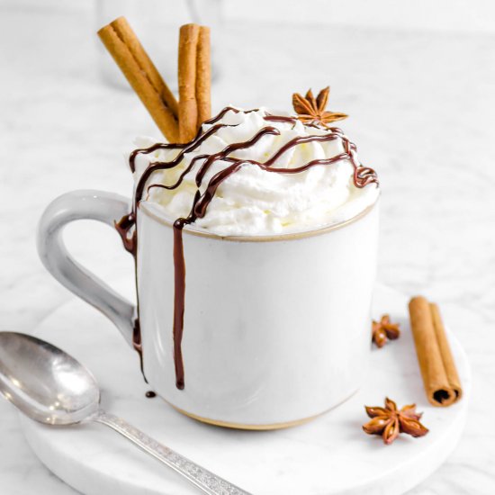 Gingerbread Chocolate Chip Mug Cake