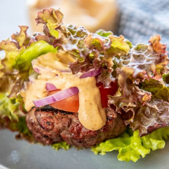 Lettuce Wrapped Burger