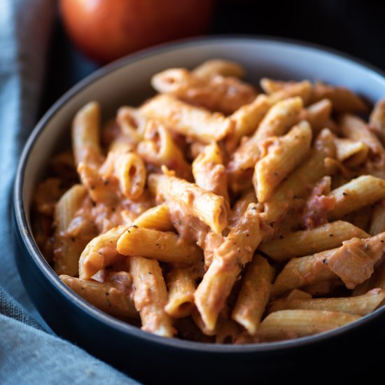 Simple Penne alla Vodka