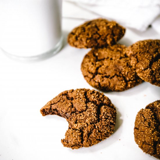 Ginger Molasses Cookies