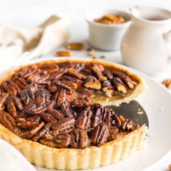 Easy Pecan Pie (GF, DF)