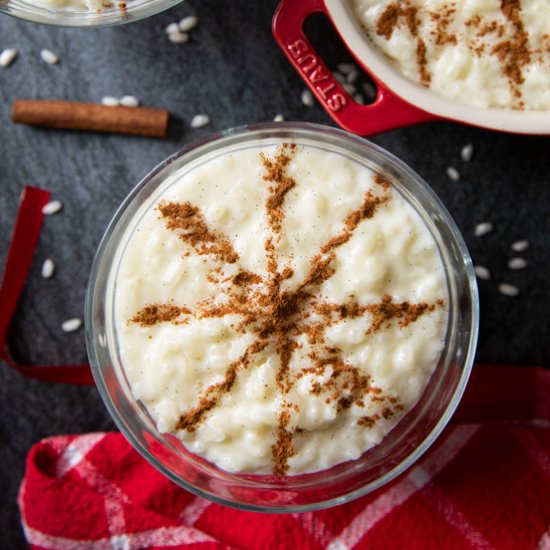 Portuguese Rice Pudding