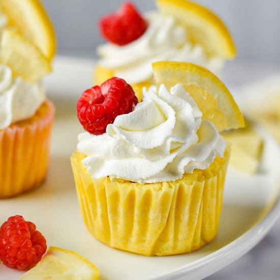 Sugar Free Lemon Cupcakes