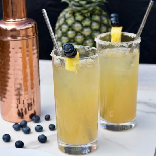 Pineapple Tom Collins