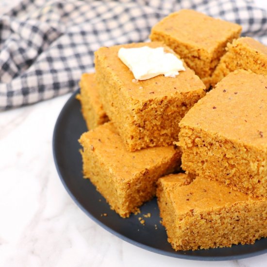 Buttermilk Cornbread – Vegan, GF