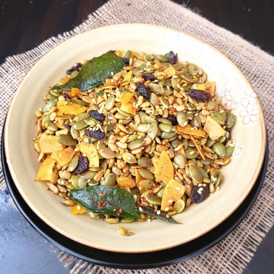 Pumpkin Seeds SAvory Snack Mix