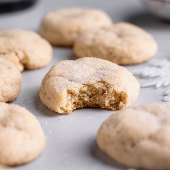 Eggless Sugar Cookies