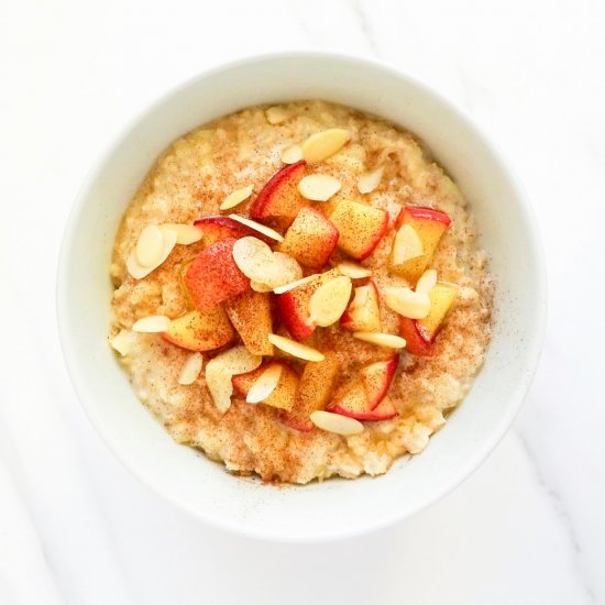 Apple pie porridge