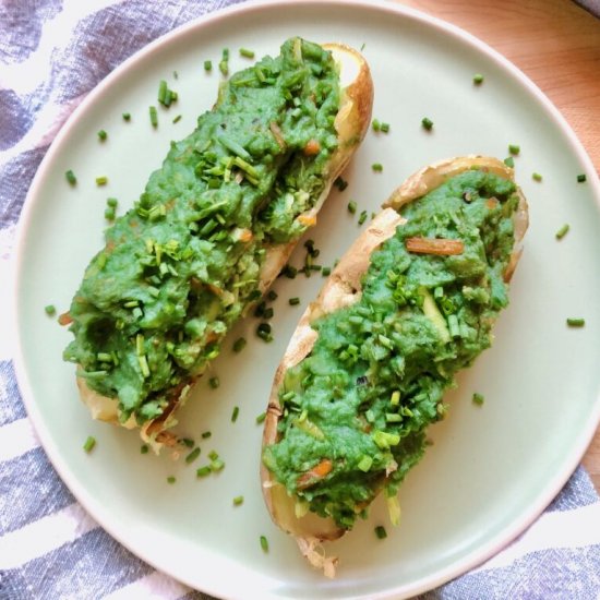 Superfood Twice Baked Potato Vegan