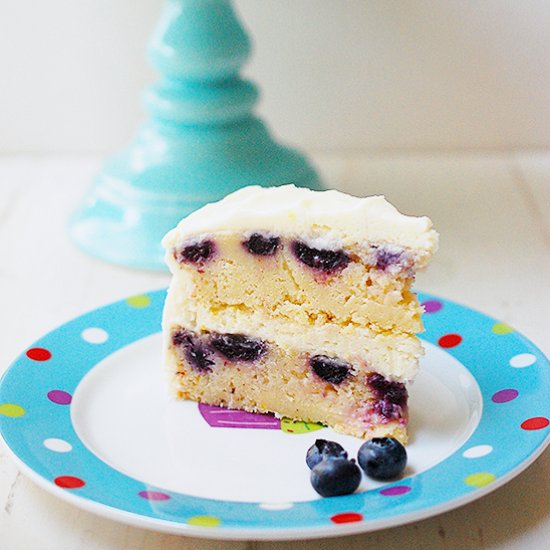 Blueberry lemon cake