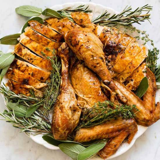 Roast Turkey with Herb Butter