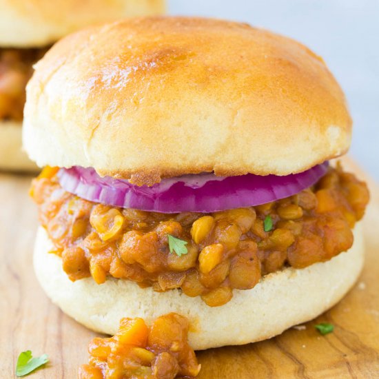 Lentil Sloppy Joes