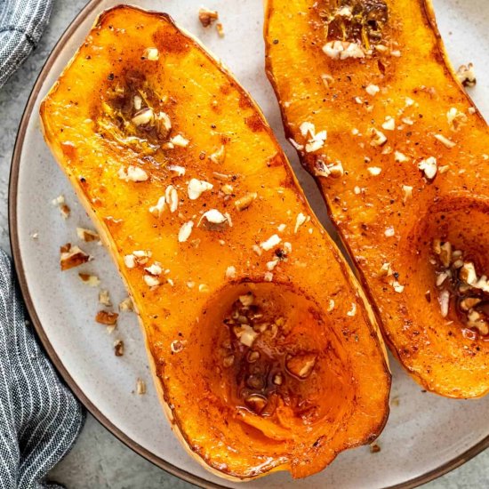 Roasted Whole Butternut Squash