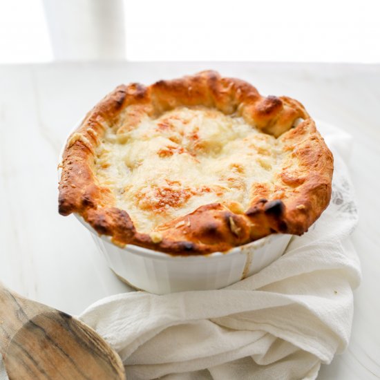 Beefy French Onion Pot Pie