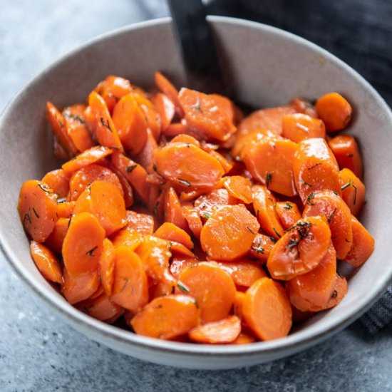 Sauteed Carrots with Honey