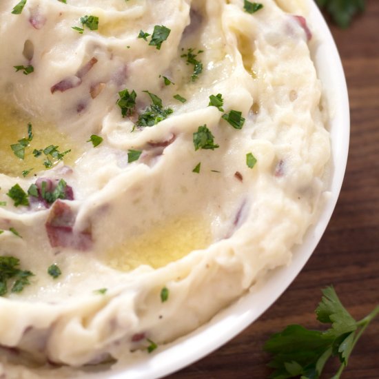 Red Skinned Mashed Potatoes