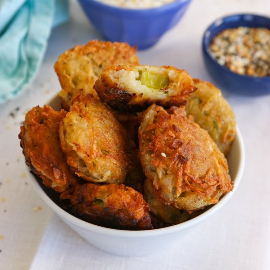 Fried Pickle Latkes