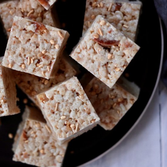 Brown Butter Gingersnap Krispies