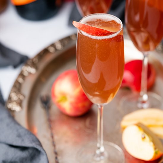 Spiced Apple Cider Spritzer