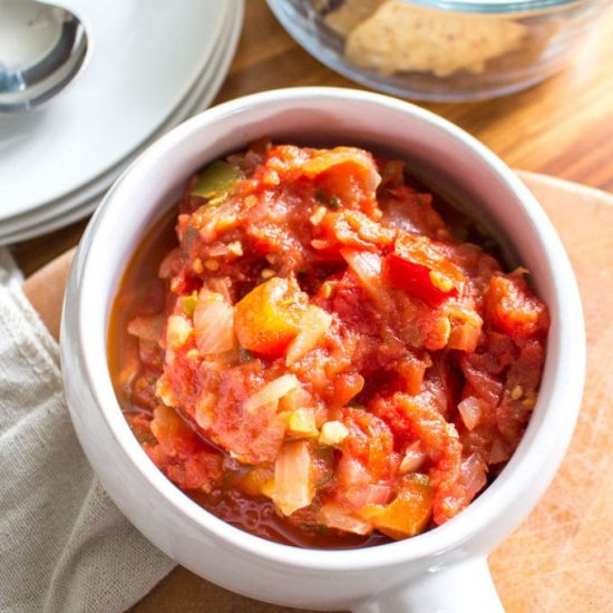 Homemade Salsa for Canning