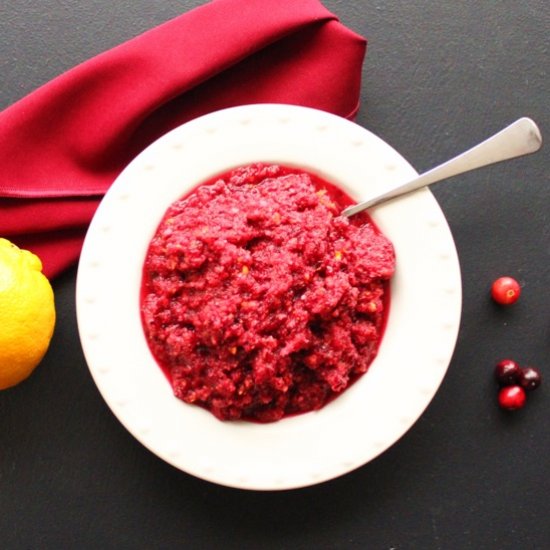 Cranberry Orange Relish