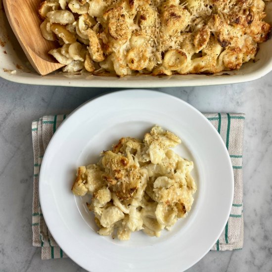 Baked Pasta with Cauliflower