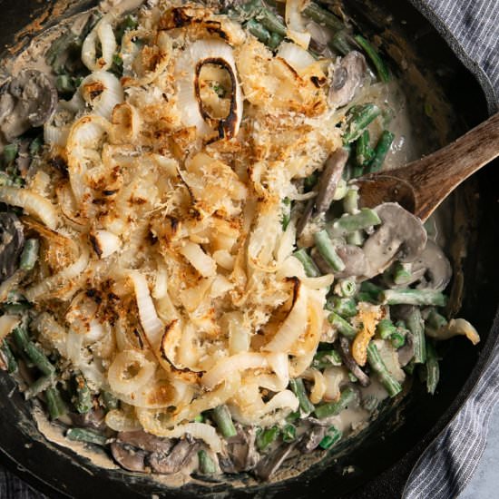 Healthy Green Bean Casserole