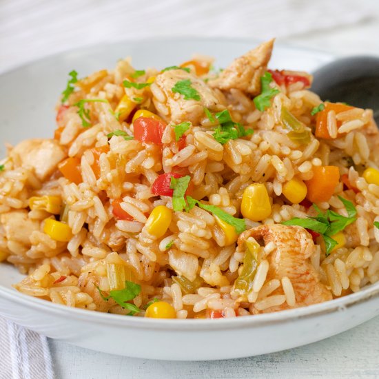 One-Pot Chicken and Rice