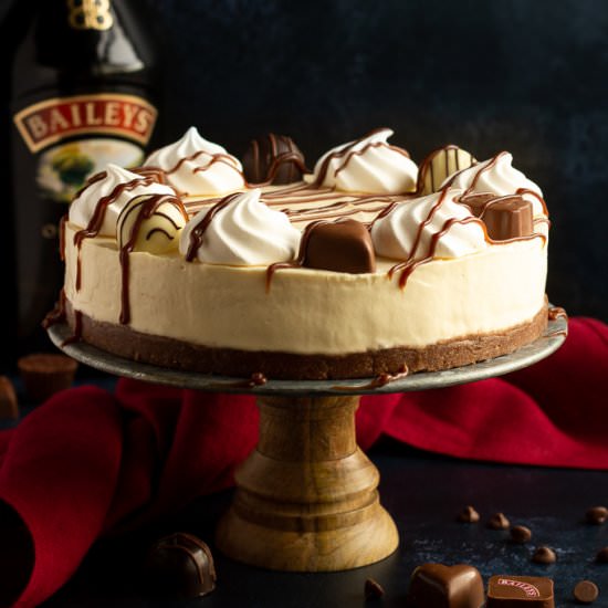 No Bake Baileys Cheesecake