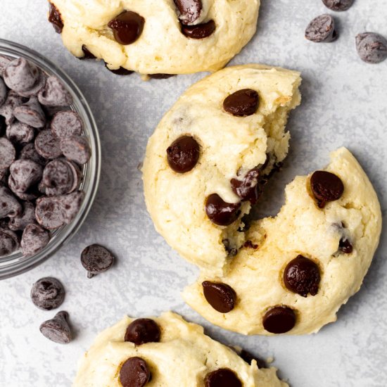 Cake Mix Chocolate Chip Cookies