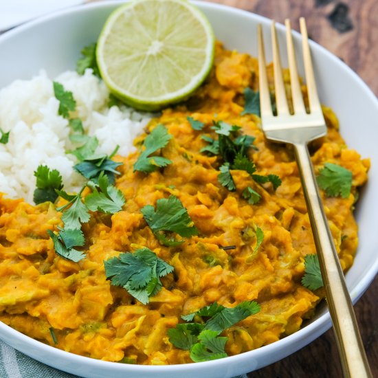 Roasted Butternut Squash Curry