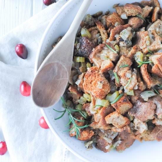 Easy Whole Wheat Stuffing