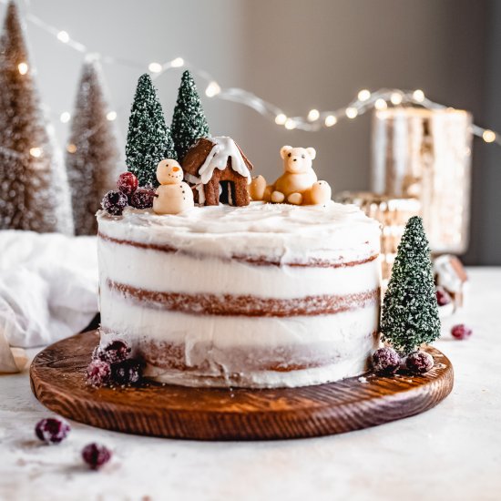 Vegan White Chocolate Cake