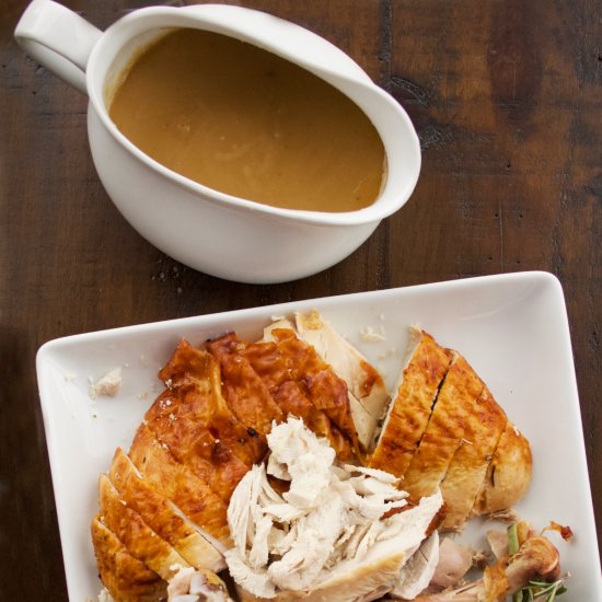 Easy, Rich Turkey Gravy