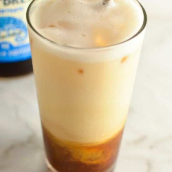 Iced Maple Cold Brew Latte