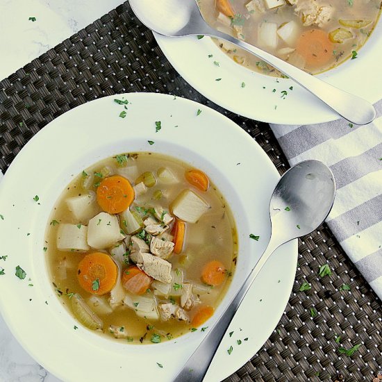 Keto Turkey Soup